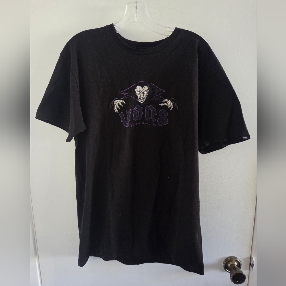 Vans Black Graphic T-Shirt for Men